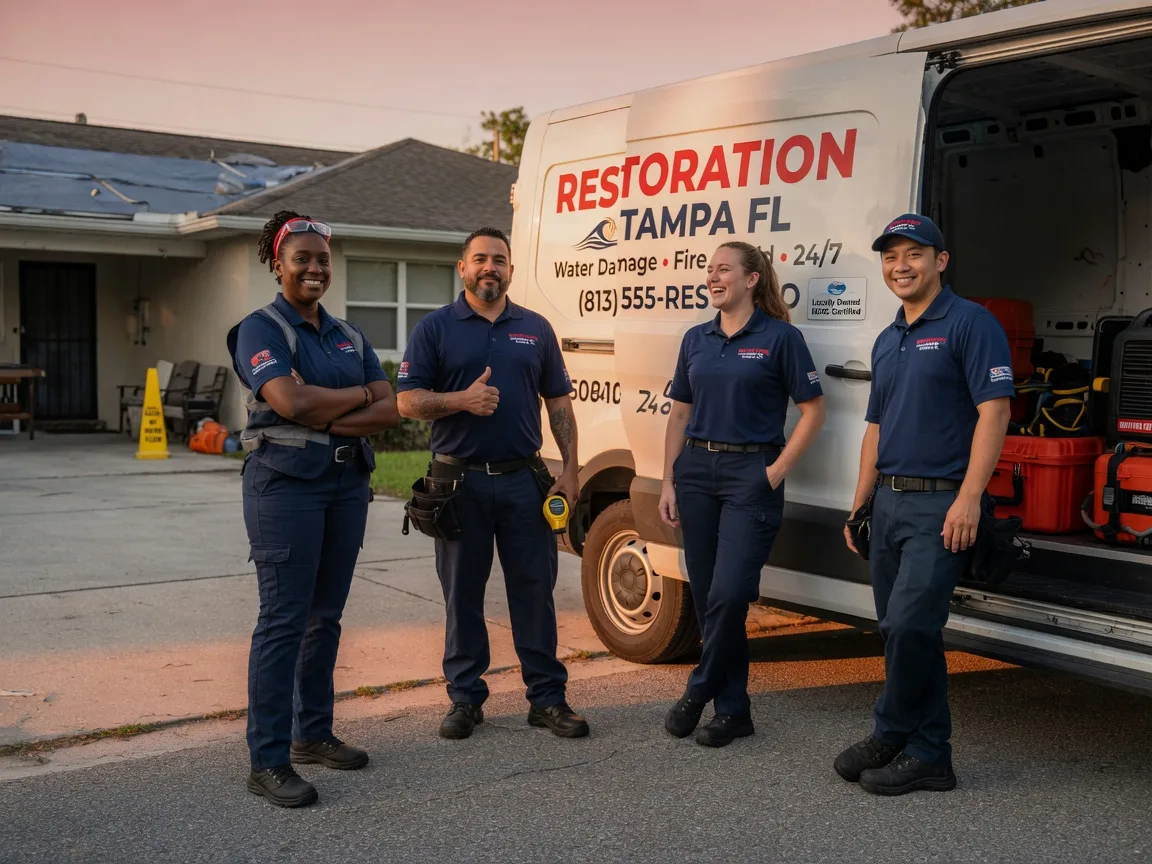 Water Damage Restoration company in Coolidge, KS